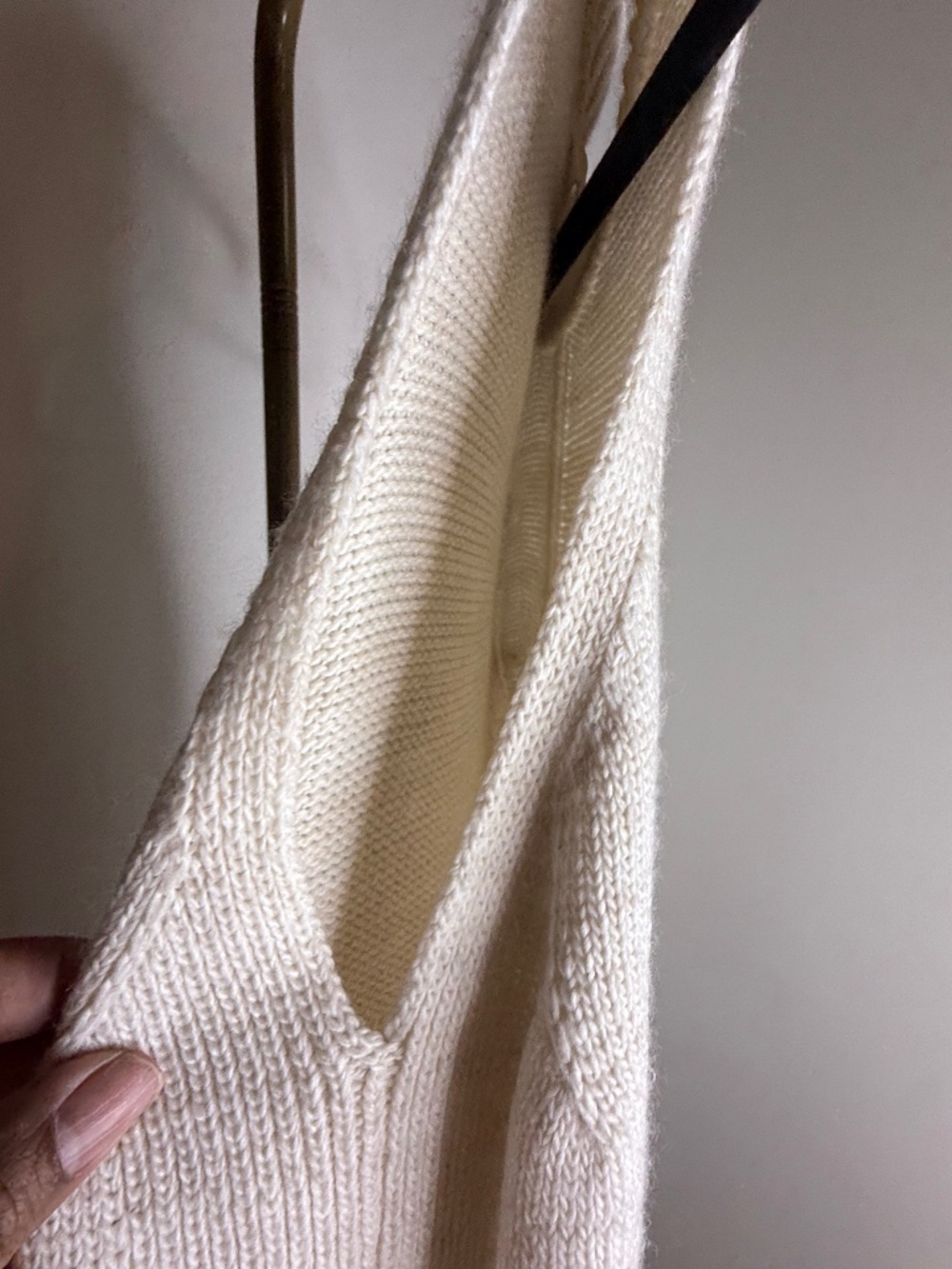 ASTR The Label Sleeveless Turtleneck Sweater Tunic | Cream | Size Small - Picture 3 of 9